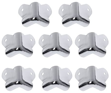 8Pcs/Set Speaker Corner Protective Angle Cabinet Metal Music Instrument Guitar Amplifier Stage Parts Accessories Smart Home Security System