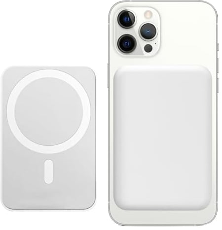 Flintronic Magnetic Battery, 5000mAh Wireless Magnetische Powerbank,Magnetische Kabellose Powerbank, Schnelles Laden mit USB-C Ladekabel,für iPhone 15 14/13/12/Pro/Pro Max