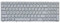 High-Tech Place Tastiera RU per ASUS K52 K53S X61 N61 G60 G51 MP-09Q33SU-528 V111462AS1 0KN0-E02 RU02 04GNV32KRU00-2 V111462AS1 (bianco)