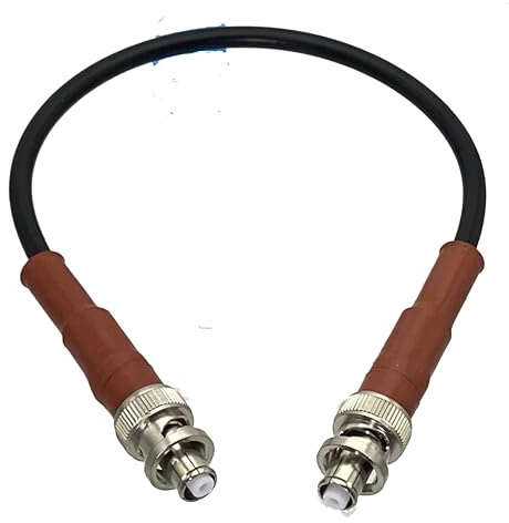 1 Stück RG58 RP BNC Stecker auf RP BNC Stecker Hochspannung SHV 5000 V RF Koaxial Jumper Pigtail Terminal 6 Zoll ~ 5 m (Größe: 1 m))
