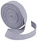 BENECREAT 10 m Einfach Gefaltetes Schrägband, 18 mm Breites Hellgraues Polycotton-Schrägband, Saumband Zum Nähen von DIY-Kleidungsstücken, Nähen, Rohrleitungen, Quilten