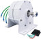 AISINILALAO 24v,Generatore di Magnete Permanente a Basso Regime 1000W, 12 V 24 V 48 V con Motore Senza Ingranaggi a 3 Fasi per generatore Eolico o turbina ad Acqua (con Base)