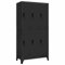 Spindschrank Büro Arbeitsplatz Metall Spind Schrank Aufbewahrung Badregal Aufbewahrungsschrank Aufbewahrung Organizer Anthrazit 90x45x180cm Stahl