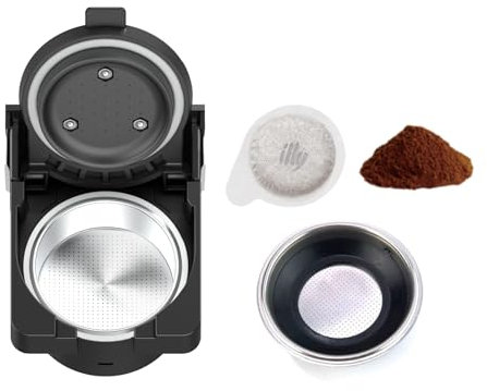 CAPXSNOB Adattatore per Cialde Riutilizzabili compatibile con ESE 44mm e Caffè Macinato per Macchina da Caffè Magician1, perfetto per Ristretto, Espresso, Doppio, Lungo e Americano