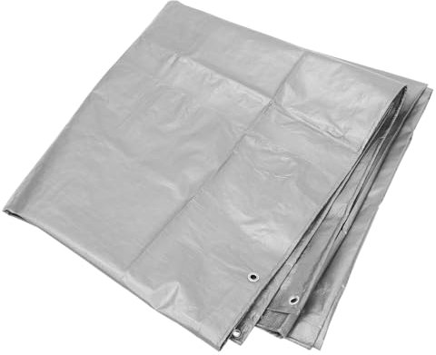 BESPORTBLE Plane Undurchlässig Überdachung Kabel Bildschirm Liner Ösen Campingpavillon Strand Golfschirm Winddicht Pole Lichter Reisedecke Stangen Wasserfilter Camping Tarp-Zelt Silver Sport