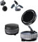 Gripmaster Pro 360 Magnetic Holder, Vakuum Handyhalterung, Vakuum Magnet Handyhalter, Vacuum Suction Magnetic Phone Stand 360°Rotation, Magnetic Phone Holder for Car/Smooth Surface (Black)