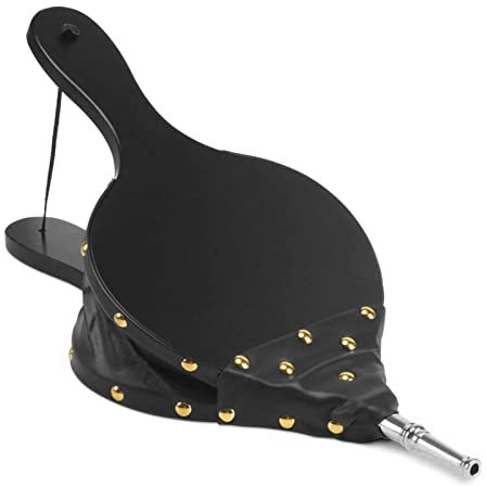 Holzgebläse mit Aufhängegurt Multifunktionaler schwarzer Blasebalg Indoor für BBQ Outdoor Camping Holzofen