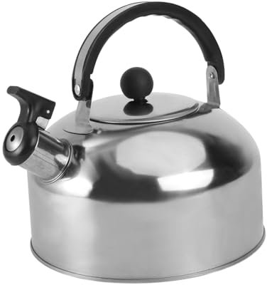 SOLUSTRE Thickened Stainless Steel Kettle Whistle Stove Top Tea Pot for Instant Soup Boil Water Kettle l Home Use
