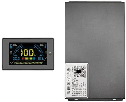 PKHDLYEU Batterie Lifepo4 B2A25SRP 500A 25S 16S 48V 2A Active Balance 8S 20S 60V 24S 75V 1000A RS485 Li-ION for Camping(JK-B2A25SRP 3.2 LCD)