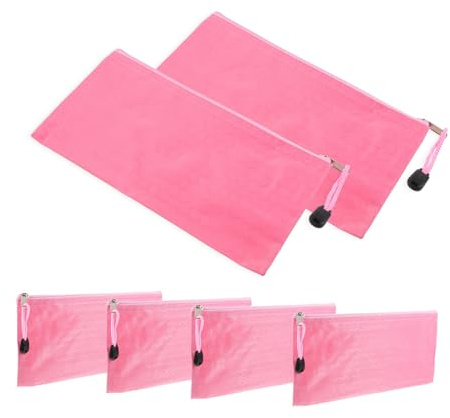 SAFIGLE Canvas Sanitary Napkin Storage Bag 6pcs Set Portable Multi-Function Period Bag Large Capacity Pouch for Travel Tampon and Menstrual Pad Organizer Women