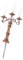 Warmhm Bougeoir LED Décoratif pour Micro Paysage Lampe de Chandelle DIY pour Maison Miniature Centre de Table et Décor Intérieur