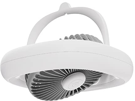 7 pulgadas 4000 mah ventilador oscilante con control remoto de 4 engranajes USB para escritorio ventilador de techo