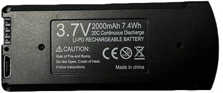 LXCOZED For V168 Pro Max Drone Battery 7.4V 3000mAh/3.7V 2000mAh V68/V168 for UAV for Dron(V168 3.7V2000mAh 15B)