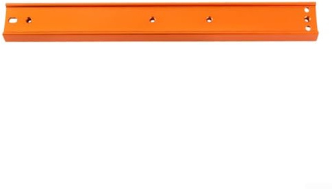 Aluminiumlegierung Schwalbenschwanzplatte für Celestron C8 C8HD, Astronomisches Teleskop Zubehör,Schmal 75 Grad 330 mm Länge für Outdoor Camping Wandern und Beobachtung(orange)