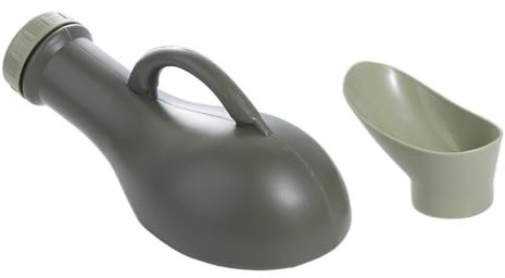 1000ml Plastic Mobile Urinal Toilet Aid Bottle with Lid, Unisex Portable Go Out Travel Camping Car Toilet Pee Bottle