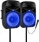 Vonyx VPS152A Set di Altoparlanti Attivi 1000 W 15 (38 cm) Porta USB/SD MP3 BT