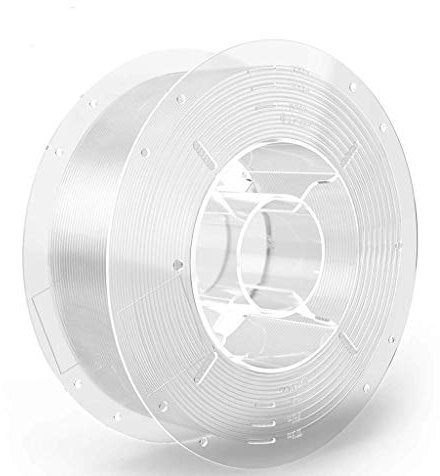 SainSmart PRO-3 PETG 3D-Drucker Filament, 1.75mm, Verwicklungs-Freier erstklassiger, 1KG Spule, Klar