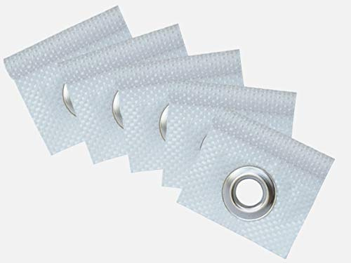 GeKaHo 5 x Kederöse für Kederschiene weiß D=7,5 mm Camping Öse Kederband Vorzeltkeder