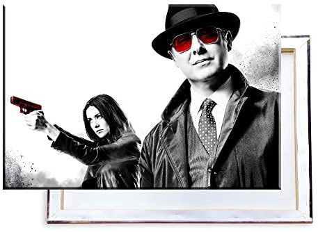 Unified Distribution The Blacklist - 60x40 cm Kunstdruck auf Leinwand • erstklassige Druckqualität • Dekoration • Wandbild