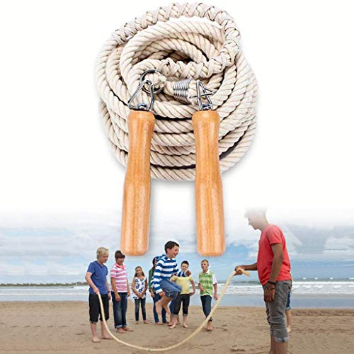 ZSH Double Dutch Ropes Long Group Jump Rope/Skipping Rope Multiplayer,for School, Company, Fun Games - Agility Play 5M-7M-10-M (Size : 10m/32.8ft)