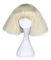 Lady Gaga Perücke Schwarz Blond Weiß Synthetisches Haar Cosplay Perücke Halloween Party Kostüm Perücken + Perücke Cap Blonde