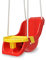Babyschaukel Comfort Swing 2in1 - ab 10 Monate robuster Kunststoff, belastbar bis 25 kg, kippsicher, Tisch mit Getränkehalter, Indoor- Outdoor, inkl. Anschnallgurt und Seil