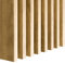 KLEMP Freistehende Lamellenwand aus MDF 22x70 mm, vertikale oder horizontale Decken- oder Wandverkleidung, Holzpaneele für Wand und Decke, für Flur, Wohnzimmer, 10 Stück LA703 Natur Eiche