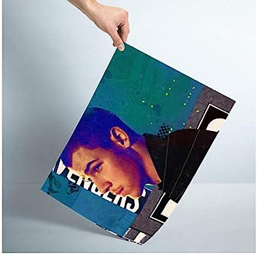 BOBSLA Poster Nick Jonas Filmschauspieler-Poster, Porträtbilder, Poster Und Drucke, Wandkunst, Leinwandgemälde, Heimdekoration 50X70Cm Kein Rahmen
