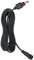 Liwinting DC Verlängerungskabel Wasserdicht Verlängerungskabel Außenleuchte Verbinden Kabel 5.5 x 2.1mm für Solar Gartenleuchten 2m/6.56ft, Schwarz