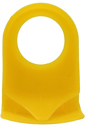 GENERIC Drink Clips Bottle Buckle Holders Beer Cocktail Snap for Schooner & Goblet Glasses Home Bar Kitchen Party Supplies, Yellow