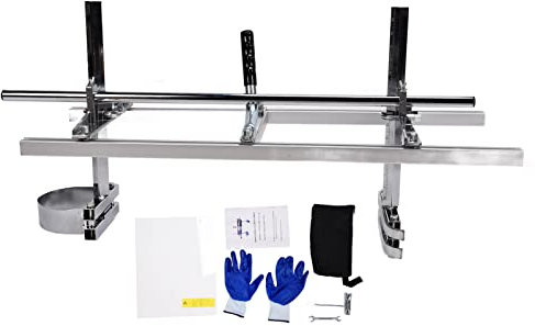 Portable Chainsaw Mill 36in Planking Milling Bar - Ideal for Chainsaws with 13.8‑35.8in Saw Blades