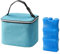 Navaris Nevera Portátil para Biberones - Bolsa Termica Portatil Porta Biberones de Bebe de 22,5 x 18 x 18 cm - con Acumulador de Frío - Portabiberones Termico para Leche Materna