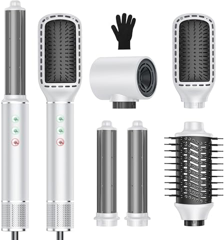 5 in 1 Hairstyler, with 110000 RPM High Speed Magic Hair Styler, 2024 New 5 in 1 Hair Styler, Hot Air Brush,Hair Dryer Curler, Air Curler, Ionic Hairdryer, Air Styler for Fast Drying, Curling