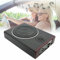 WEIGR Subwoofer attivo per auto, 600 W, autoradio ultra sottile, 12 V, subwoofer con amplificatore integrato, subwoofer audio per auto/camion, 135,8 x 102,4 x 26,8 mm, nero