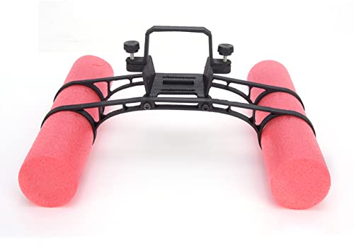 SPYMINNPOO Landing Gear Training Floating Kit, Leicht und Tragbar, Hohe Stabilität, Multifunktionales Design für Mini-Drohnen (Schwarz Rot)