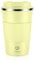 CS COSDDI Travel Mugs, Insulated Coffee Cup with Leakproof Lid - Reusable Coffee Cups Travel - Car Coffee Cup - Stainless Steel Coffee Mug for Hot and Cold Water(Yellow, 380ml)