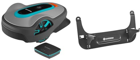 Gardena Mähroboter smart SILENO Life 750 m² Set & Wandhalterung: Wandhalter für alle für SILENO-Modelle minimo + City + Life