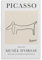 Pablo Picasso Poster mit der Hunde-Linie, Kunstdruck auf Leinwand, Poster, Wandfarbe, Kunstposter, Dekoration, moderne Wohnkunstwerke, 30 x 45 cm
