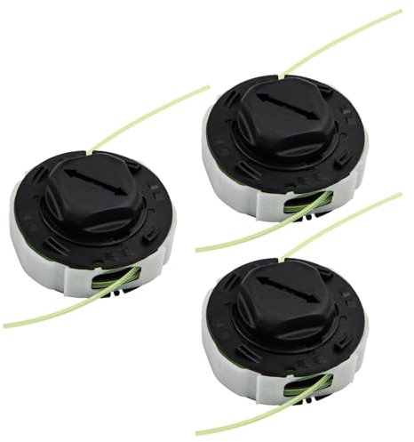 Wanotine FSA 57 Ersatzspule, 3 Stück, ersetzt Autocut C3-2 Trimmerkopf für Stihl FSA57, FSE52 Motorsensen 4009 710 4305