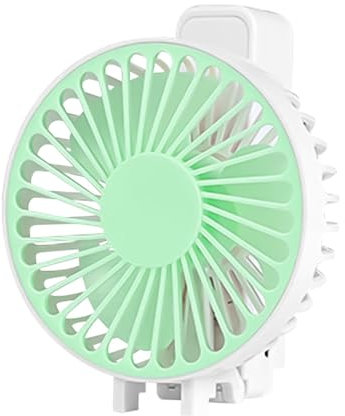 Foldbale - Ventilador de mano portátil recargable por USB, ventilador portátil recargable por USB, ventilador de escritorio plegable para exteriores, camping, trabajo, caminar, viajes