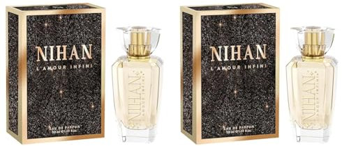 NIHAN L'amour infini EdP 50 ml (Packung mit 2)
