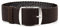 ClassicWatchStraps Perlon Uhrenarmband | Dunkelbraun - 8 mm - Schließe: Silber Gebürstet | Nylon | Ersatz-Armband