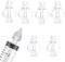 PLABBDPL Olive Nasali Per Lavaggi Neonato, Beccuccio Morbido Lavaggio Nasale Bambini, Oliva Silicone Riutilizzabile, Accessori di ricambio per Siringhe Lavaggio Nasale Neonato, 6Pcs