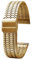 AXTGBHL Schnellverschluss-Armband. Passend for Tissot(Gold,18mm)