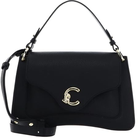 Coccinelle Leder Umhängetasche Handtasche C-Me Grained Leather Handbag