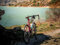 1000 Teile Puzzle farbenfrohes Puzzle für Erwachsene und Kinder -Fahrrad, Berge, See 75x50cm