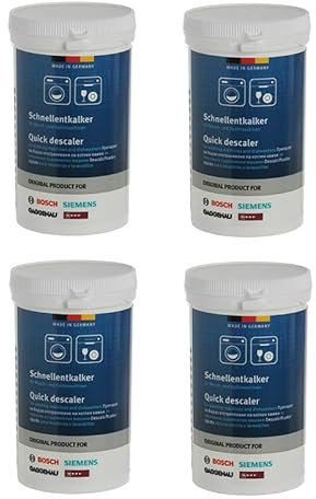 Masterpart Washing Machine & Dishwasher Quick Descaler Pack Of 4 To Fit Bosch, Neff, Siemens Washing Machines & Dishwashers 00312331