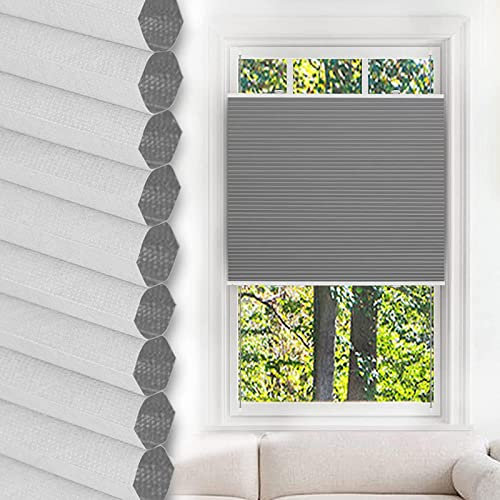 Wabenplissee 80x100 cm ohne Bohren isolierend Plissee