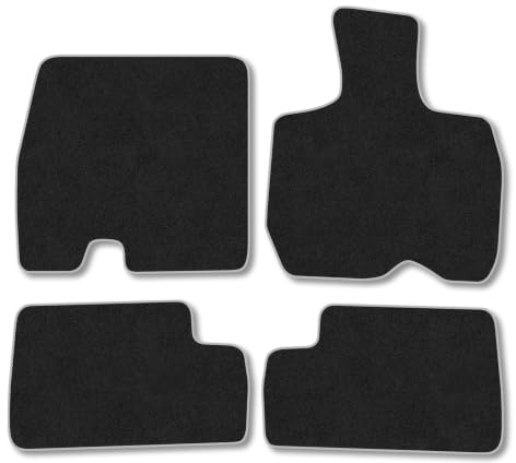 Omoda e5 (2024-2025) Carpet Car Mats | Grey Edge Trim Tailored Fit Floor Mats Full Coverage Protection Accessories Easy Clean Anti Slip Made in the UK