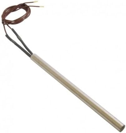 RYELDOM - Resistenza/Candeletta Accensione Stufa a Pellet – 280 W – Diametro 10 mm – Lunghezza 155 mm – Ricambio per Stufe e Bruciatori a Pellet